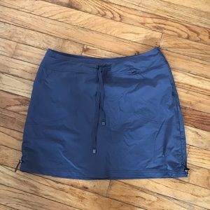 GreenTea Grey Workout Skort Athletic Running